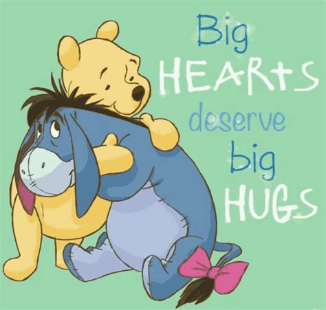 Winnie The Pooh Eeyore Hug 