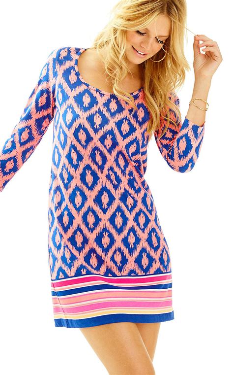 Lilly Pulitzer Beacon Dress In Bomber Blue Little Fish Chase Modesens