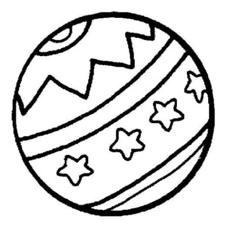 Ausmalbild Ball - ClipArt Best