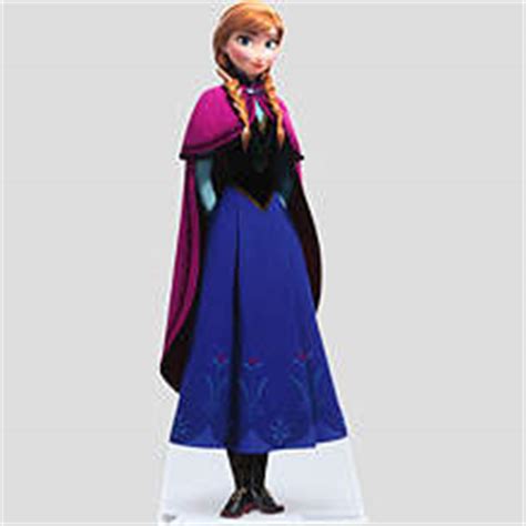 I really like the travel outfit they chose in the movie so this one is probably my second favorite. Life-Size Anna Stand Out Cut Out | Shop Fathead® for ...