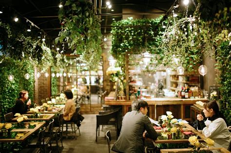 Restaurant Design Flower Cafe Coffee Shop Design Cafe Interior Cafe