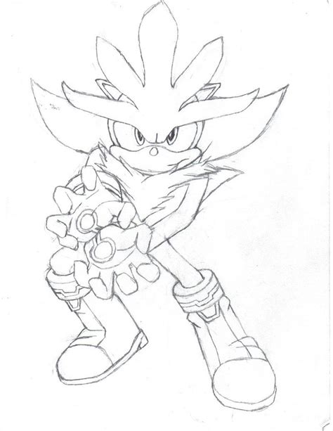 25 Super Silver The Hedgehog Coloring Pages Pictures Coloring Pages