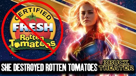 How Captain Marvel Destroyed Rotten Tomatoes Credibility Youtube