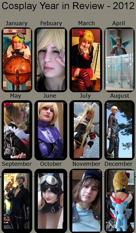 2012 Year In Cosplay Meme By Hikaru2322 On Deviantart