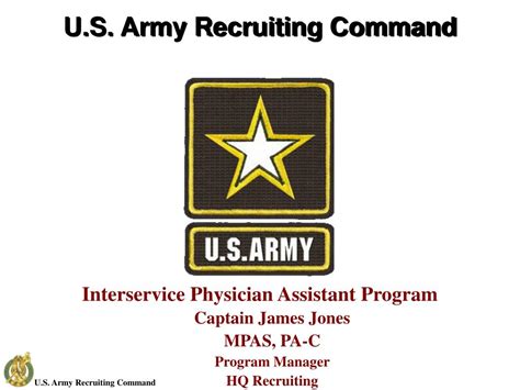 Ppt Us Army Recruiting Command Powerpoint Presentation Free
