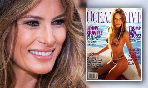 Melania Trump Donald Trumps Wife Modelling Career Revealed Express Co Uk