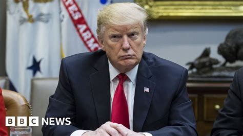 Trump Backs Down To End Painful Shutdown Temporarily Bbc News