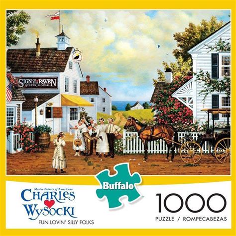 Charles Wysocki Americana Jigsaw Puzzles Checklist Milton Bradley