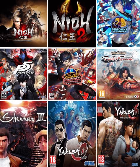 Recently Releasedannounced Japanese Games For Xbox Xboxone