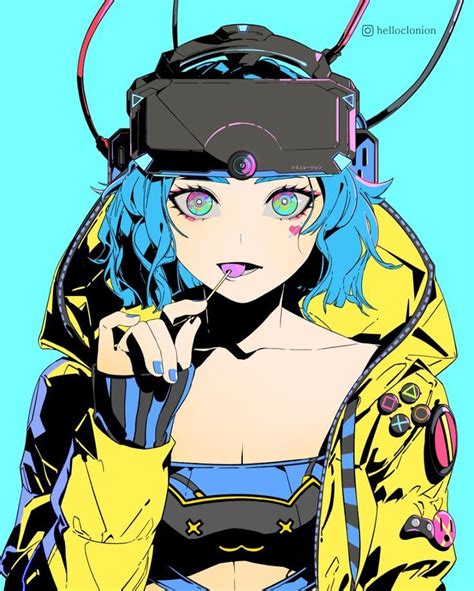 Helloclonion On Twitter In 2020 Cyberpunk Art Cyberpunk Anime Anime