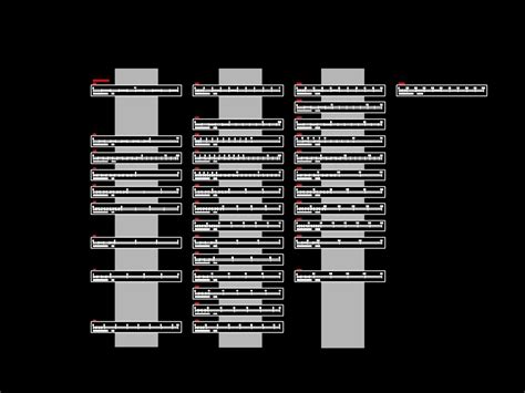 Escalas Graficas En Distintas Escalas En Autocad Librería Cad