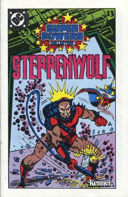 Sp 13 Steppenwolf 00 Super Powers Book Cover Art Dc Comics Art
