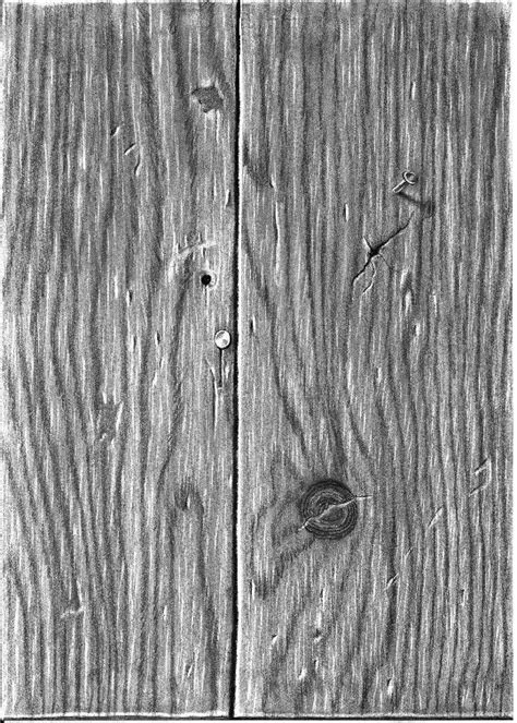 Wood Texture Pencil Drawings Drawings Wood