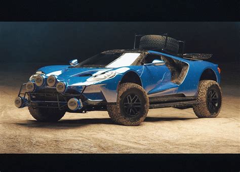 Ford Gt Baja Looks Like The Raptors Mid Engined Cousin In Rugged