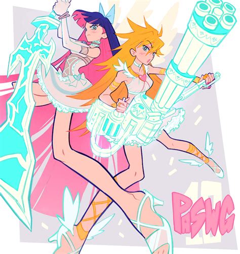 Pin By On Anime Panty And Stocking Anime Concept Art Characters Cute Art
