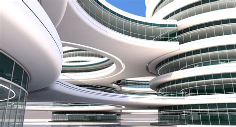 Futuristic Building 101 Wirecase