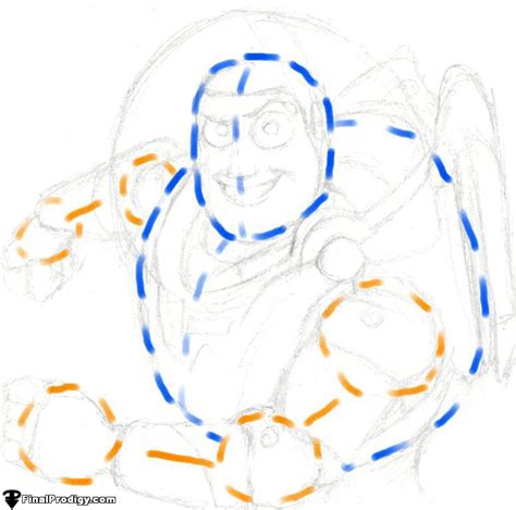 How To Draw Buzz Lightyear Toy Story