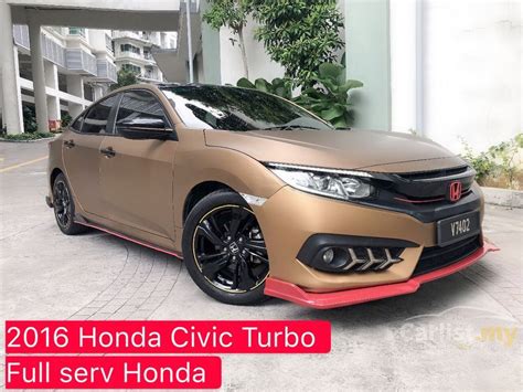 ホンダ・シビック, honda shibikku) is a line of cars manufactured by honda. Honda Civic 2016 TC VTEC 1.5 in Kuala Lumpur Automatic ...