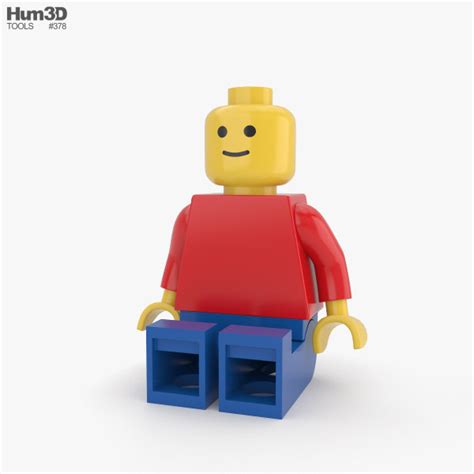 Lego Man 3d Model Characters On Hum3d