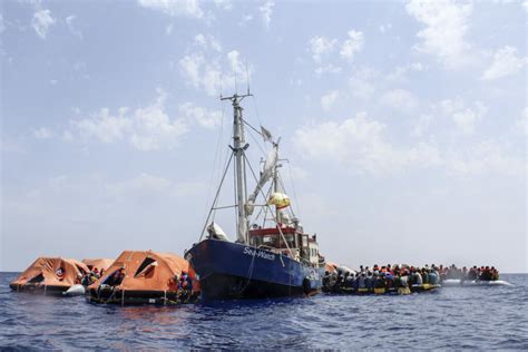 Ngo Ships Rescue Dozens Of Migrants In Mediterranean Sea
