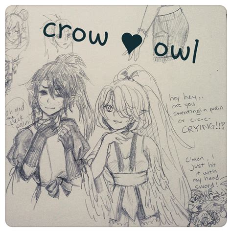 Ocs Crow And Owl By Onisuu On Deviantart