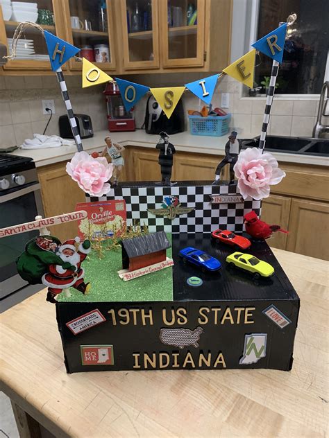 Indiana State Float School Projects Projects For Kids States Project