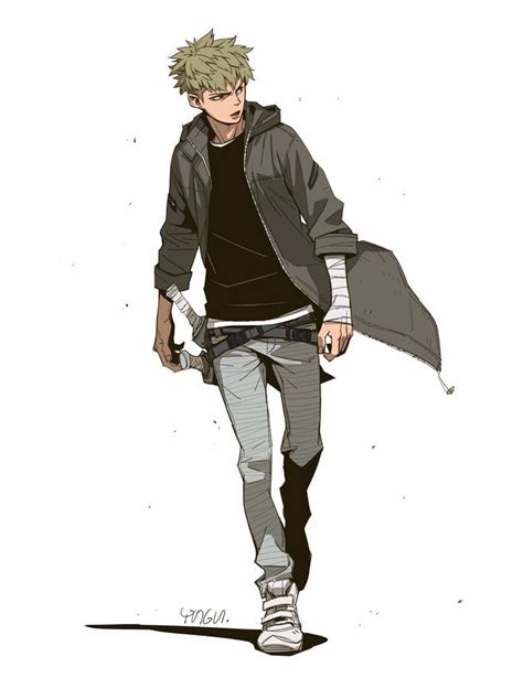 Boy Yungun Y Boy By Yungun Y On Artstation Character Design Male Concept Art Drawing