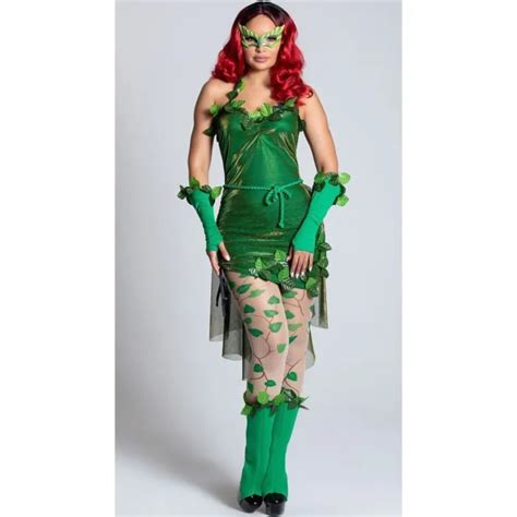 California Costumes Lethal Beauty Costume Poison Ivy Green Sexy