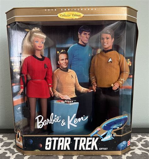 Star Trek Barbie And Ken Giftset For Sale Online Ebay