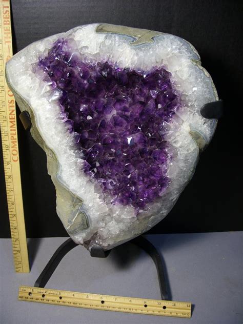 Large Natural Amethyst Crystal Display Piece (043120f) - The Stones ...