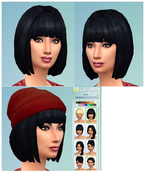 Versions Of Bob Hair At Birksches Sims Blog Sims 4 Updates