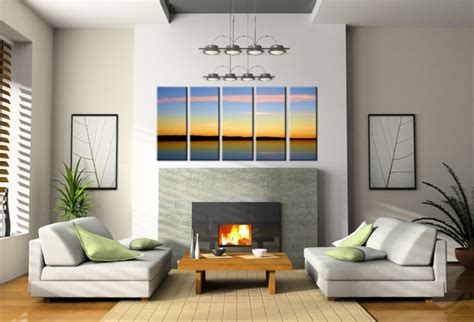 Usahakan motif dan warna wallpaper yang anda pilih selaras dengan desain, warna dan perabot yang ada di ruang tamu itu. 45 Gambar Hiasan Dinding Ruang Tamu | Desainrumahnya.com