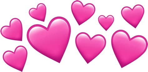 Transparent Pastel Heart Clipart Heart Emoji Meme Png Free Images And