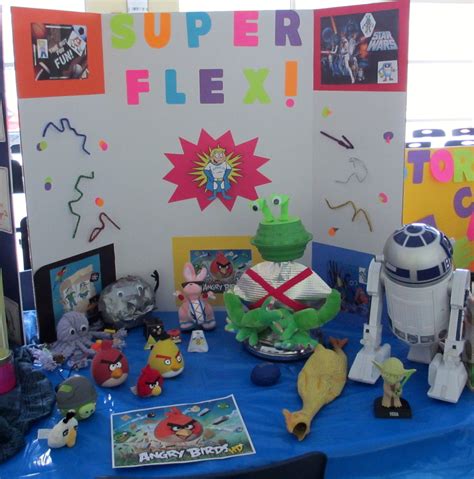 Superflex Display At The Summer Quest Fair Defeat Space Invader And