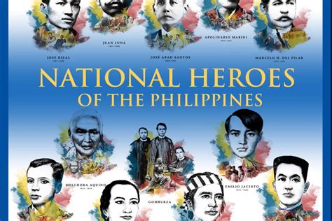 Pia National Heroes Of The Philippines