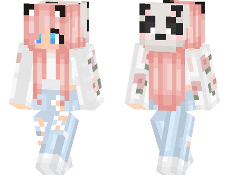 Panda Girl Minecraft Pe Skins