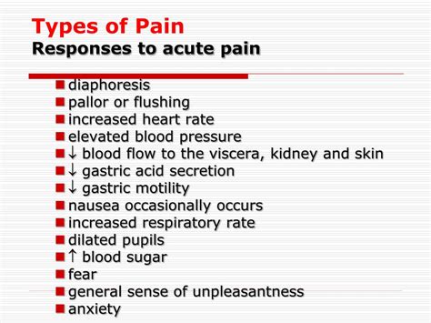 Ppt Anatomy And Physiology Of Pain Powerpoint Presentation Free