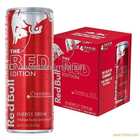 Red Bull Red Edition Cranberry Energy Drink 4pk 84 Oz Canscameroon