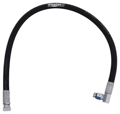 Replacement Hydraulic Hose For Sno Way Snow Plow 1 90 Degree End