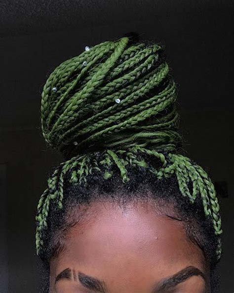 43 Pretty Box Braids With Color For Every Season Page 4 Of 4 Stayglam