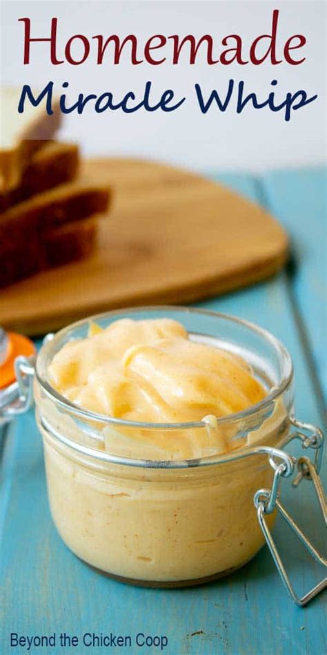 Join now on manifestation miracle whip chicken recipe. Homemade "Miracle Whip Dressing" - Beyond The Chicken Coop