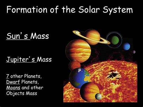 Ppt Formation Of The Solar System Powerpoint Presentation Id5668526