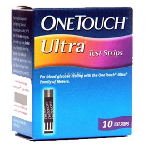 Johnson And Johnson Onetouch Ultra Test Strip Buy Online At Best Price