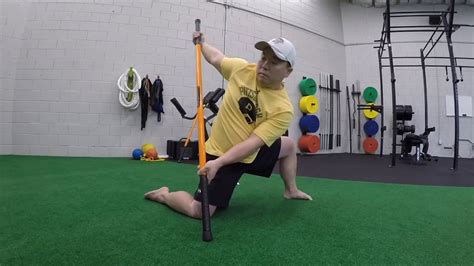 Hip And Groin Opener Mobility Flow Stick Mobility Exercise Youtube