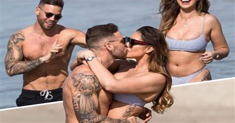 Love Island Couple Jess Shears And Dom Lever Ramp Up The Pda As They