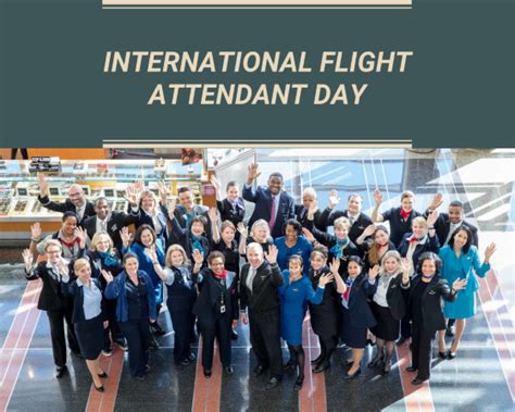 International Flight Attendant Appreciation Day May 31st
