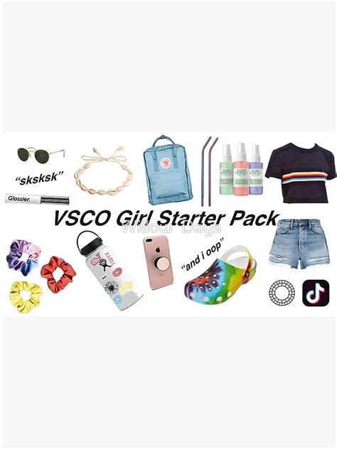Vsco Girl Starter Pack With Hydro Flask Mutabikh