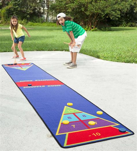 Families Can Enjoy A Classic Game Of Shuffleboard On Our Colorful