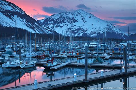 Seward Boat Harbor Kenai Peninsula Alaska Photos By Ron Niebrugge