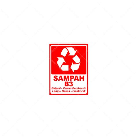 Sticker Waterproof Label Sampah Medis Sampah Organik Jagalah Kebersihan Lazada Indonesia